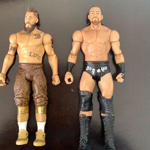 Enzo Amore & Big Cass Wrestling figures